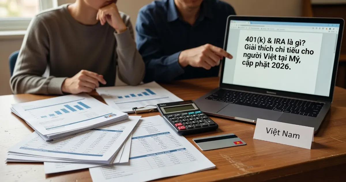 401(k) & IRA là gì? Giải thích chi tiết cho người Việt tại Mỹ, cập nhật 2026