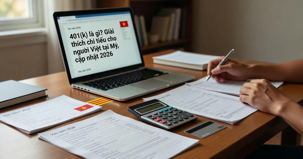 401(k) là gì? Giải thích chi tiết cho người Việt tại Mỹ, cập nhật 2026