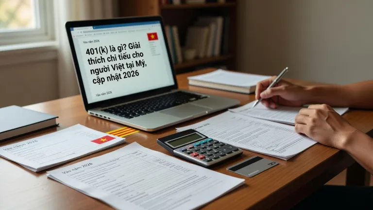 401(k) là gì? Giải thích chi tiết cho người Việt tại Mỹ, cập nhật 2026