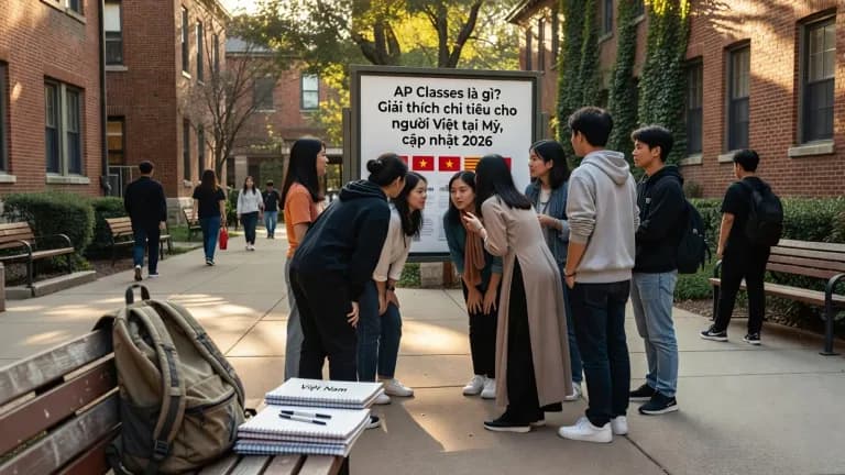 AP Classes là gì? Giải thích chi tiết cho người Việt tại Mỹ, cập nhật 2026