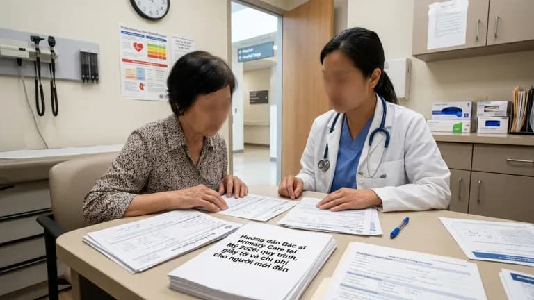 Hướng dẫn Bác sĩ Primary Care tại Mỹ 2026: quy trình, giấy tờ và chi phí
