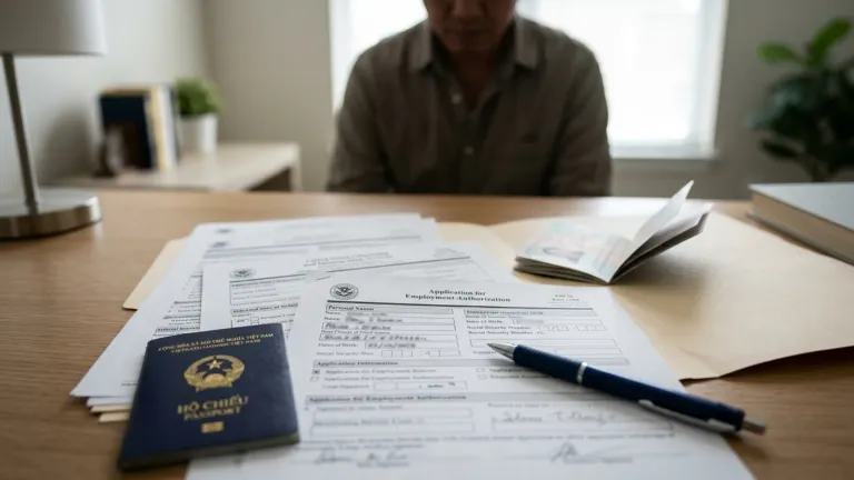 Cách đăng ký Work Permit / EAD tại Mỹ 2026: thủ tục, giấy tờ và mẹo cho người Việt