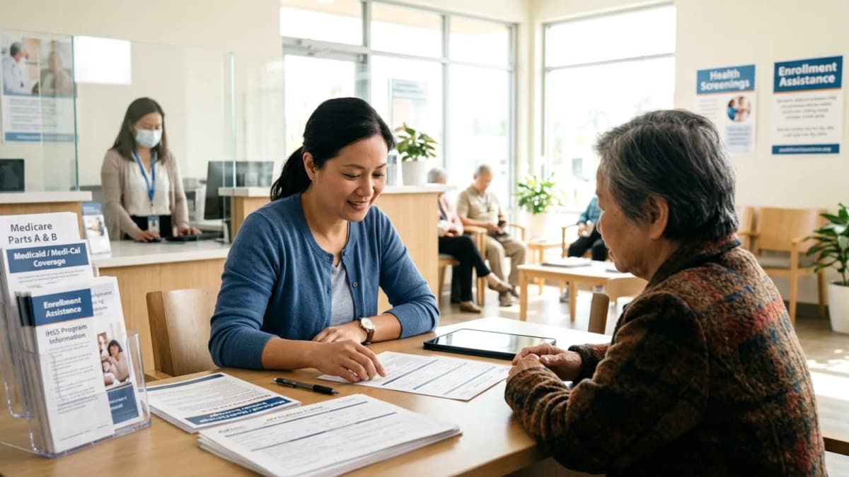Chăm sóc cha mẹ già ở Mỹ 2026: Medicare, Medicaid nursing home, IHSS — hiểu hệ thống
