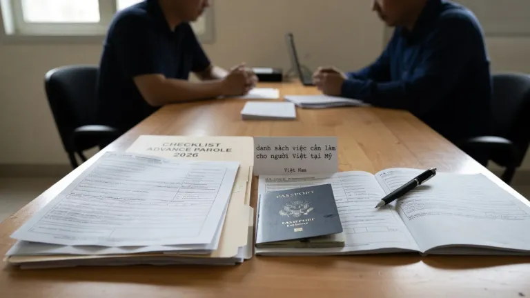 Checklist Advance Parole 2026: danh sách việc cần làm cho người Việt tại Mỹ