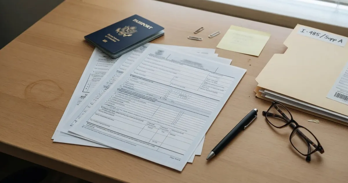 Checklist điều chỉnh tình trạng (AOS / I-485) 2026