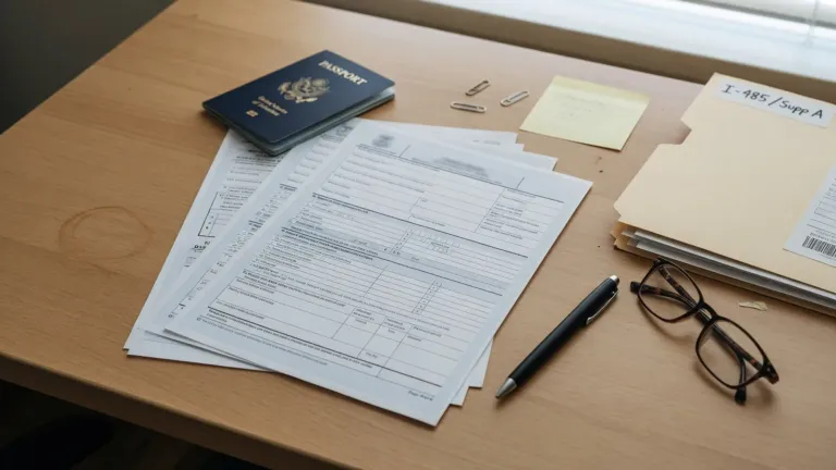 Checklist điều chỉnh tình trạng (AOS / I-485) 2026