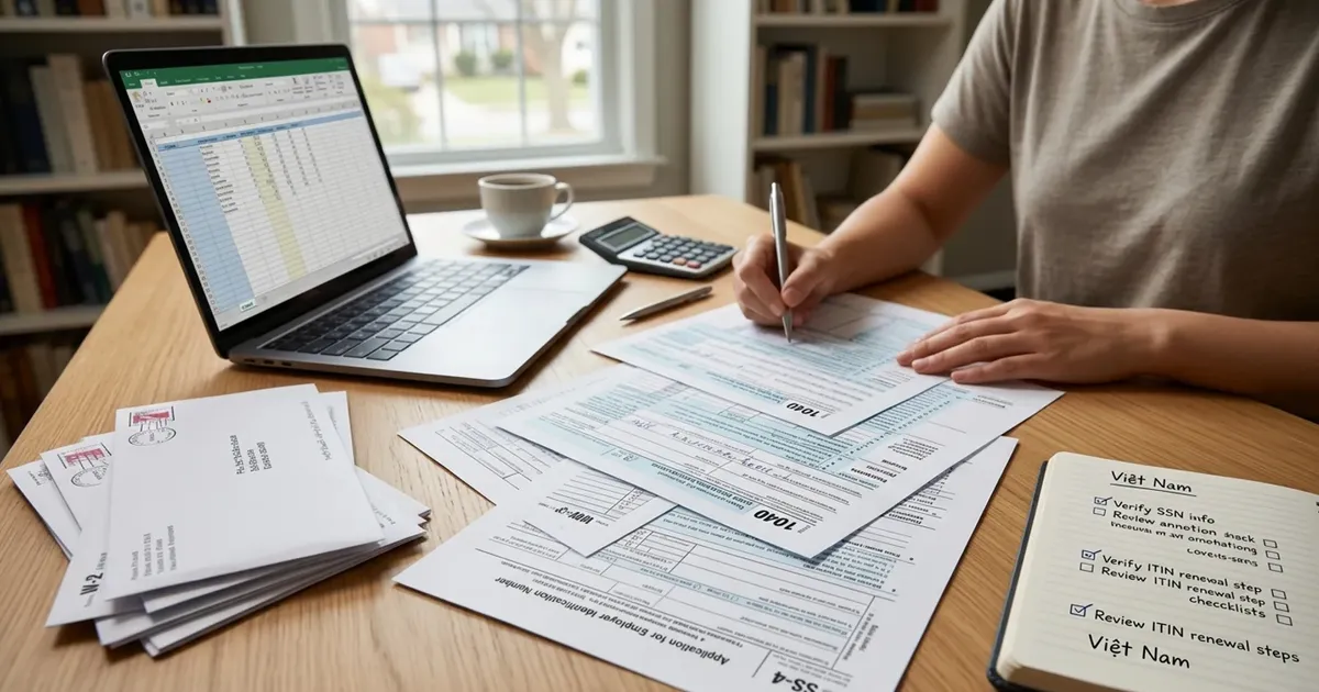 Checklist SSN & ITIN 2026: danh sách việc cần làm cho người Việt tại Mỹ