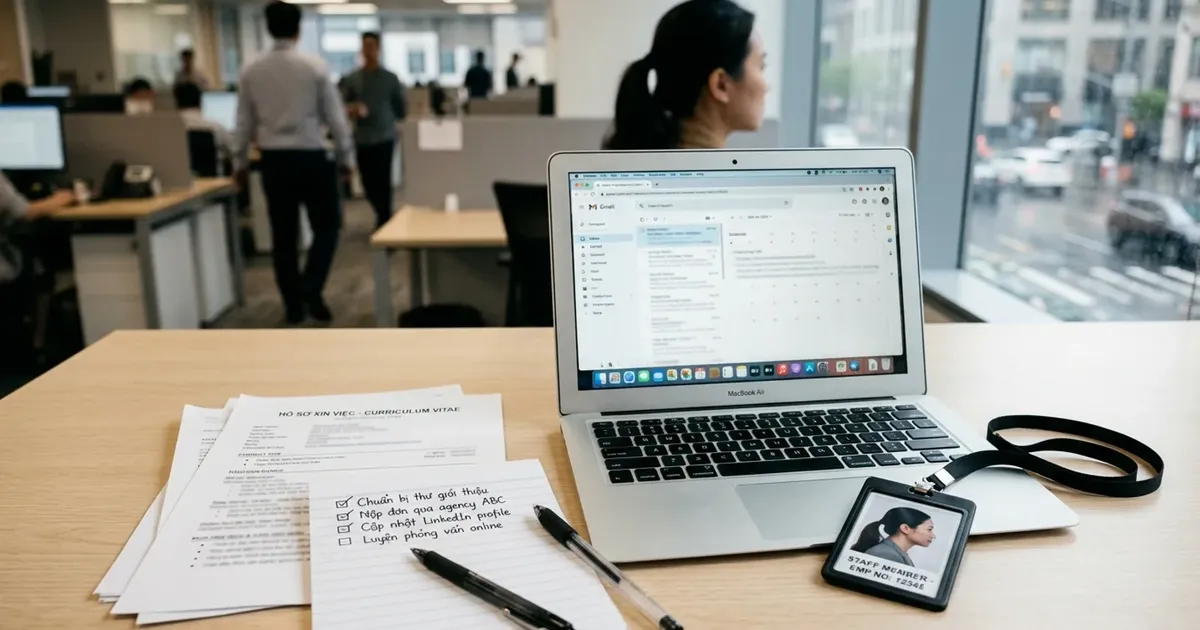 Checklist Tìm việc qua agency 2026: danh sách việc cần làm cho người Việt tại Mỹ