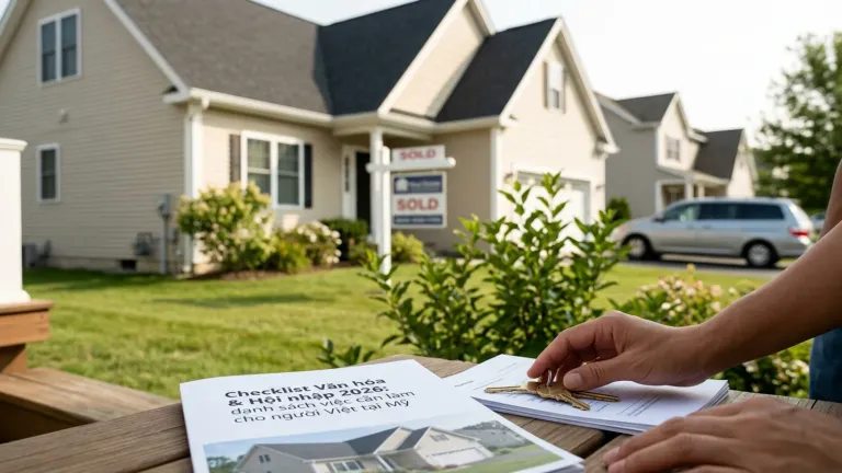 Checklist Văn hóa & Hội nhập 2026: việc cần làm cho người Việt mới sang Mỹ