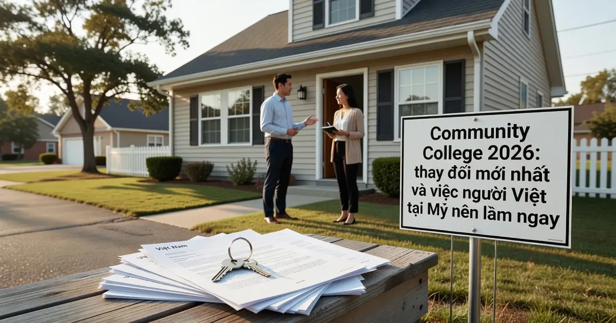 Community college 2026: thay đổi mới nhất người Việt nên biết