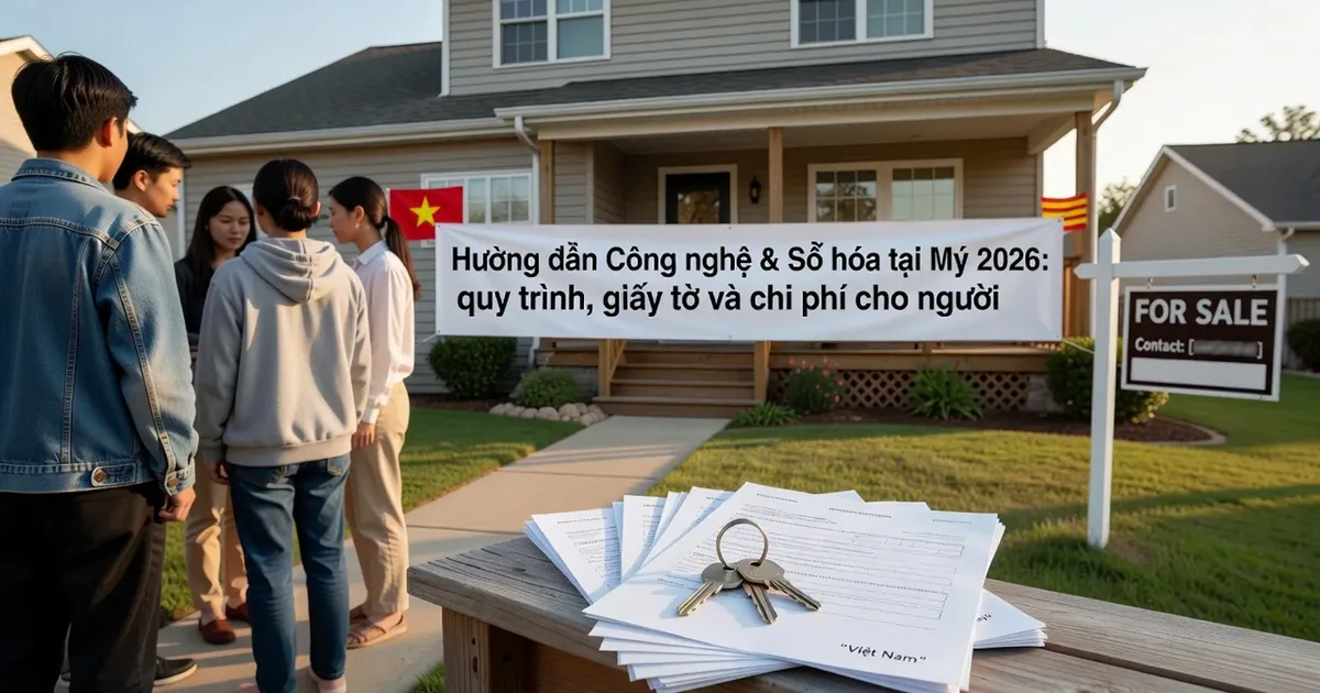 Hướng dẫn Công nghệ & Số hóa tại Mỹ 2026: dịch vụ trực tuyến cần biết cho người Việt