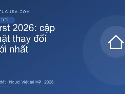 First 2026: thay đổi mới nhất và việc người Việt tại Mỹ nên làm ngay — cập nhật 2026