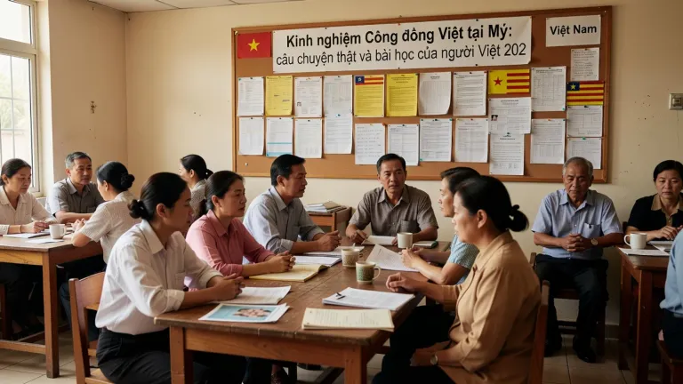 Kinh nghiệm Cộng đồng Việt tại Mỹ: câu chuyện minh họa và bài học cho người Việt 2026