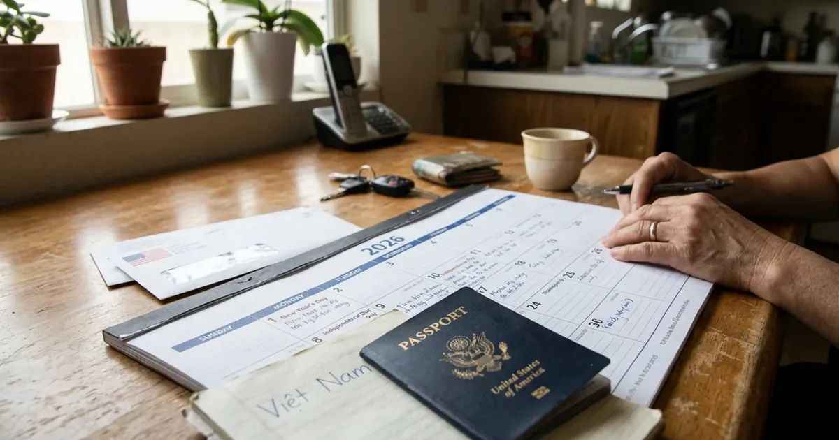 Lịch nghỉ lễ Mỹ 2026: hướng dẫn cho người Việt