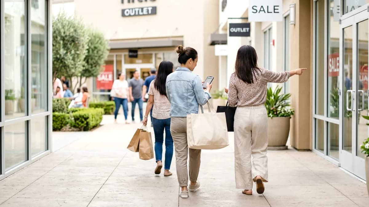 Mua quần áo ở Mỹ: quy đổi size, mùa sale, outlet và thrift 2026