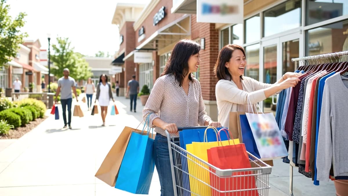 Mua sắm thời trang tiết kiệm ở Mỹ: Outlet và Black Friday