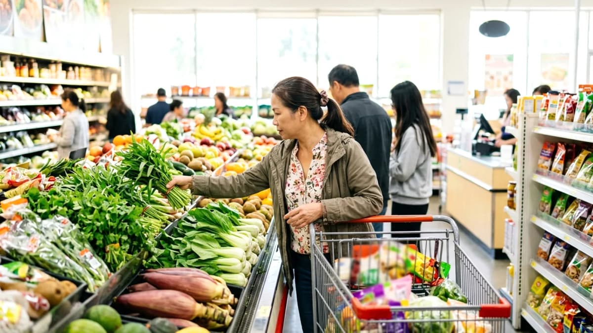 Mua thực phẩm Việt ở Mỹ: Siêu thị hay chợ Việt?
