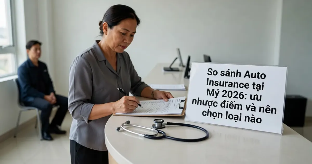 So sánh Auto Insurance tại Mỹ 2026: ưu nhược điểm và nên chọn loại nào