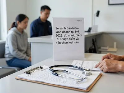So sánh Bảo hiểm kinh doanh tại Mỹ 2026: ưu nhược điểm và nên chọn loại nào