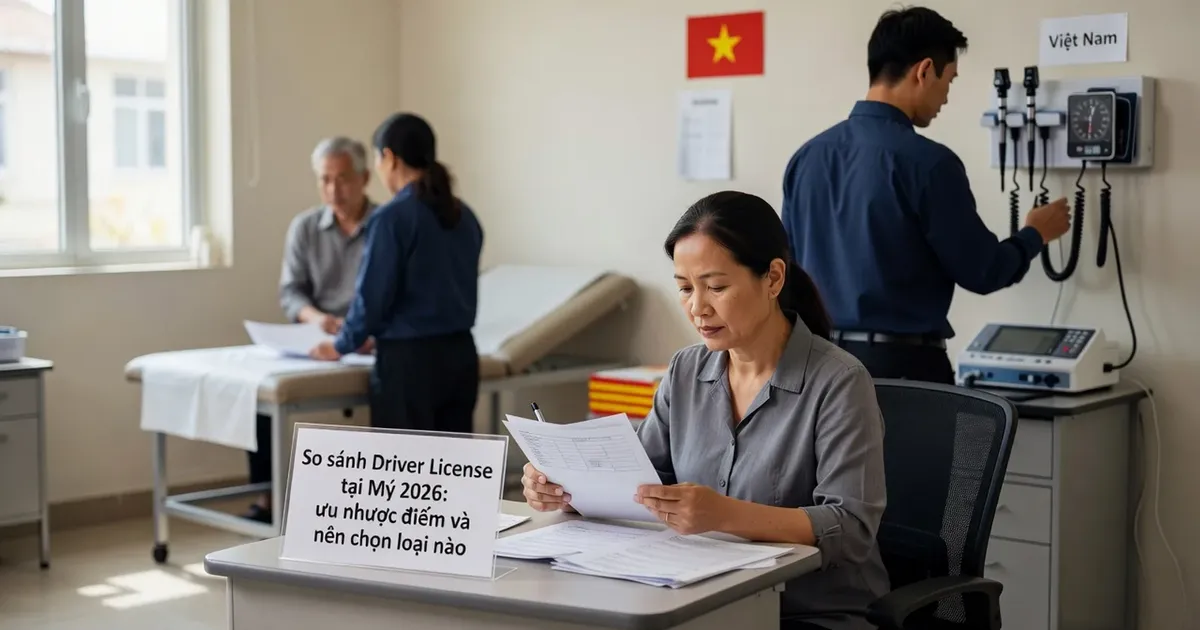 So sánh Driver License tại Mỹ 2026: REAL ID, bản thường và enhanced — nên chọn loại nào