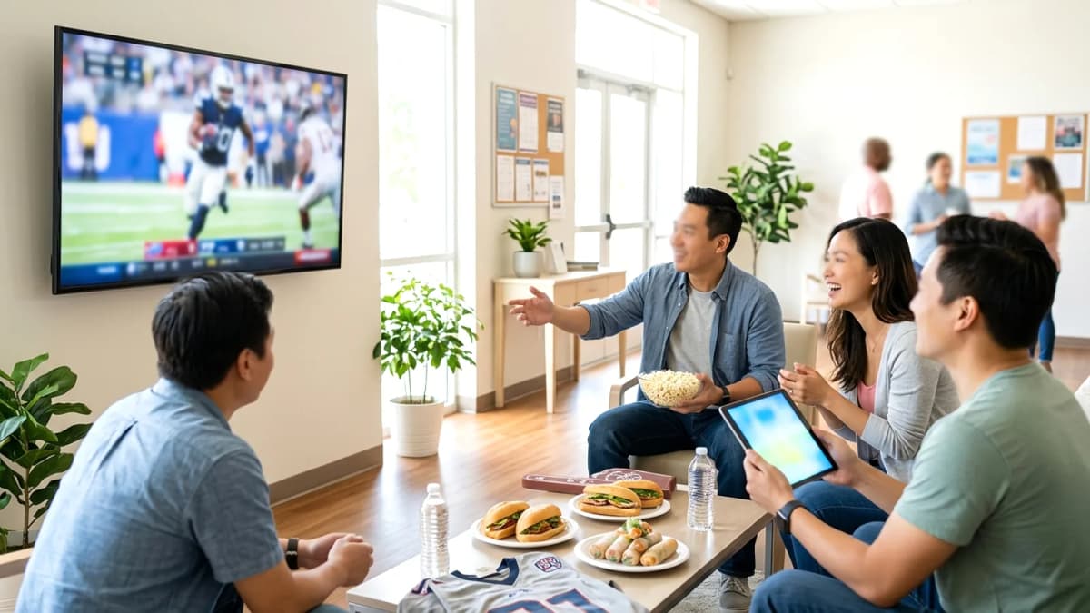 Theo dõi các giải thể thao lớn ở Mỹ: NFL, NBA, MLB