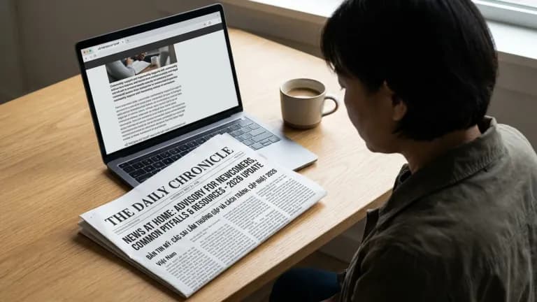 Tin nóng tại Mỹ: các sai lầm thường gặp khi đọc tin và cách tránh 2026