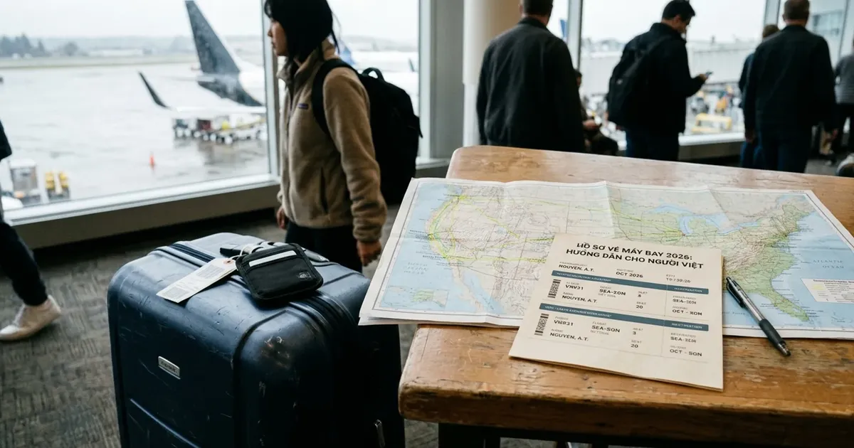 Vé máy bay 2026: hướng dẫn cho người Việt tại Mỹ (giấy tờ, REAL ID, mẹo)