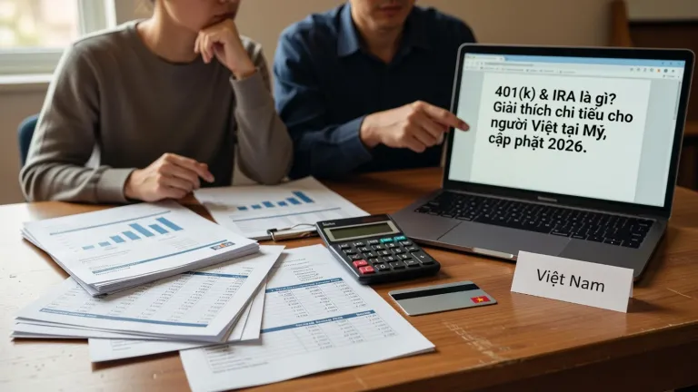 401(k) & IRA là gì? Giải thích chi tiết cho người Việt tại Mỹ, cập nhật 2026