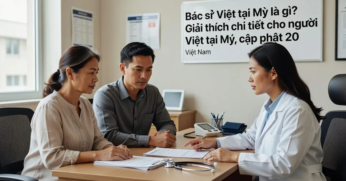 Bác sĩ Việt tại Mỹ là gì? Giải thích chi tiết 2026 cho người Việt
