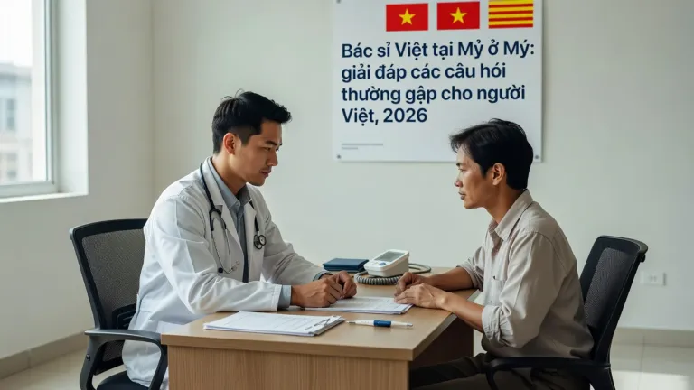 Bác sĩ Việt tại Mỹ: giải đáp các câu hỏi thường gặp 2026 cho người Việt