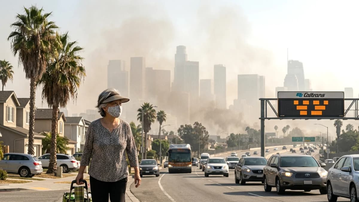 Cảnh báo chất lượng không khí 'nguy hiểm' tại Nam California sau Lễ Độc Lập