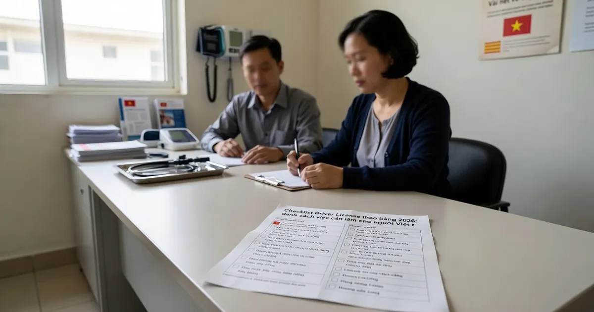 Checklist Driver License theo bang 2026: việc cần làm cho người Việt tại Mỹ
