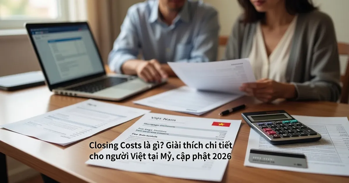 Closing costs là gì? Giải thích chi tiết 2026 cho người Việt