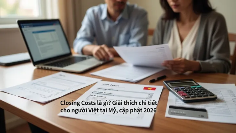 Closing costs là gì? Giải thích chi tiết 2026 cho người Việt