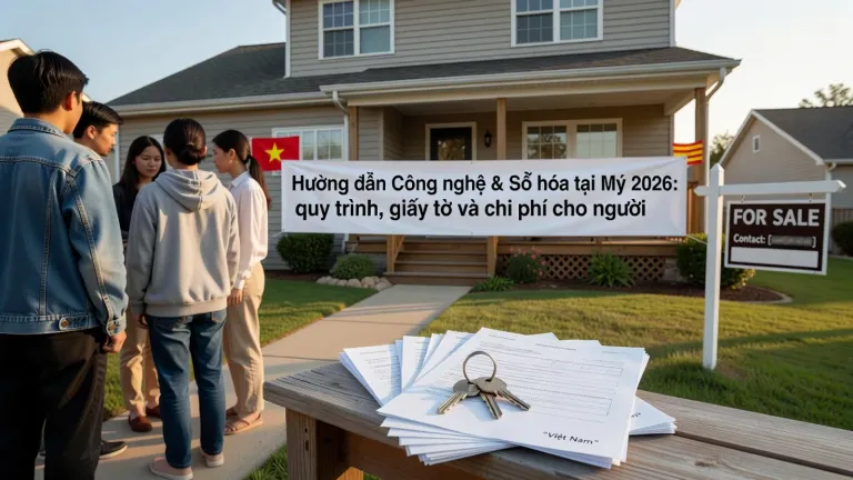 Hướng dẫn Công nghệ & Số hóa tại Mỹ 2026: dịch vụ trực tuyến cần biết cho người Việt