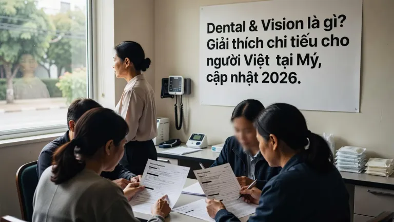 Dental & Vision là gì? Giải thích chi tiết cho người Việt tại Mỹ, 2026