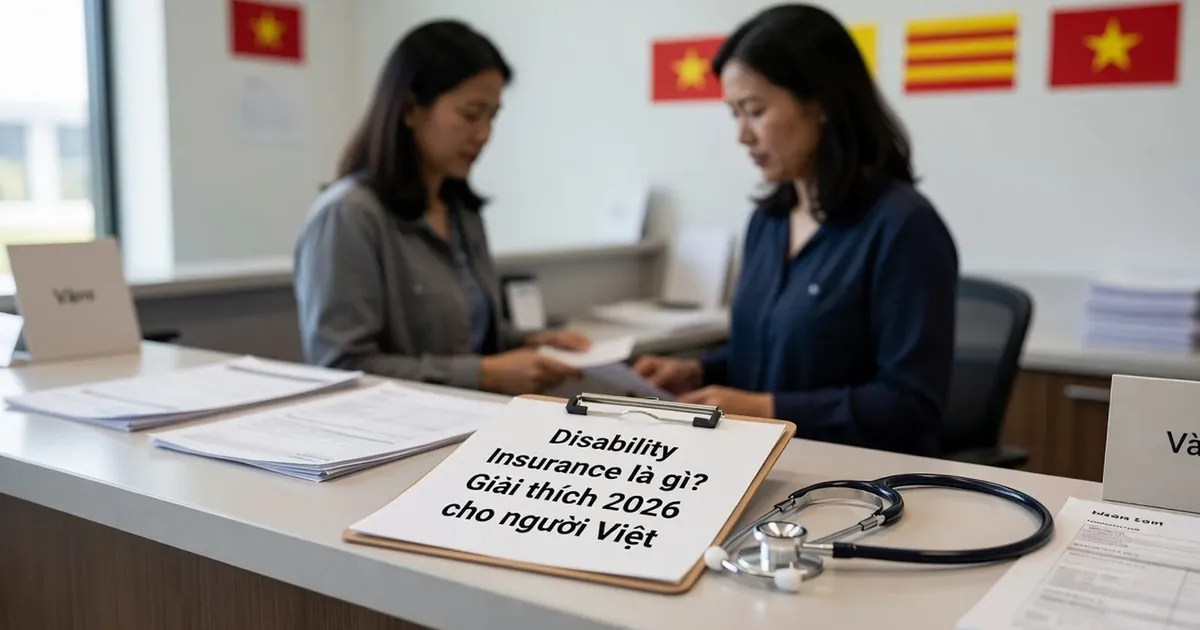 Disability Insurance là gì? Giải thích 2026 cho người Việt