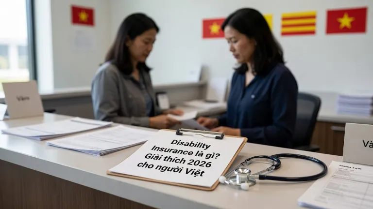 Disability Insurance là gì? Giải thích 2026 cho người Việt