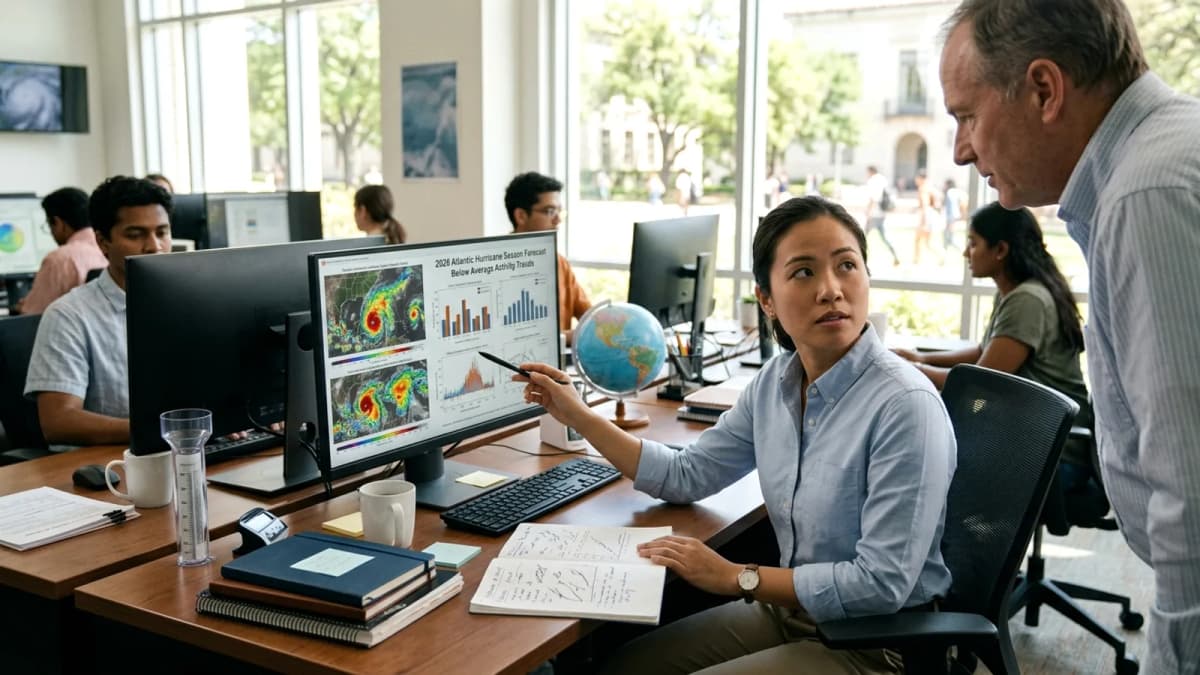 Dự báo mùa bão Đại Tây Dương 2026: Ít bão hơn mức trung bình
