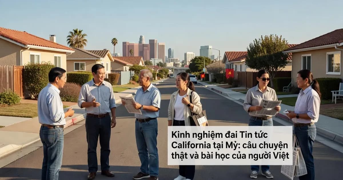 Kinh nghiệm Tin tức California tại Mỹ: câu chuyện thật và bài học của người Việt 2026