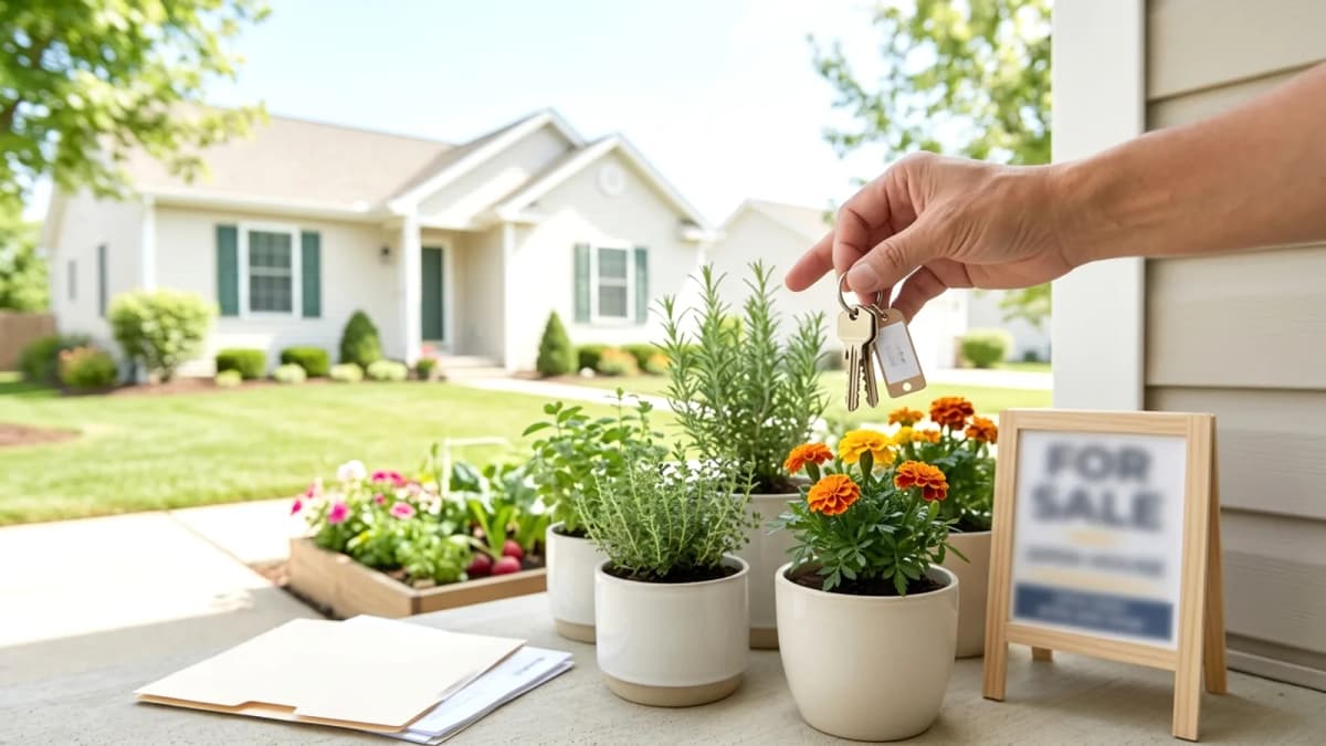 Làm vườn nhỏ trước nhà ở Mỹ: Ý tưởng dễ làm