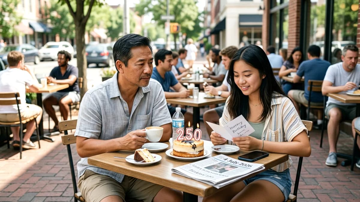 Ngày Độc Lập 4 tháng 7: Cảm xúc lẫn lộn của những người sinh nhật trùng dịp kỷ niệm 250 năm Hoa Kỳ