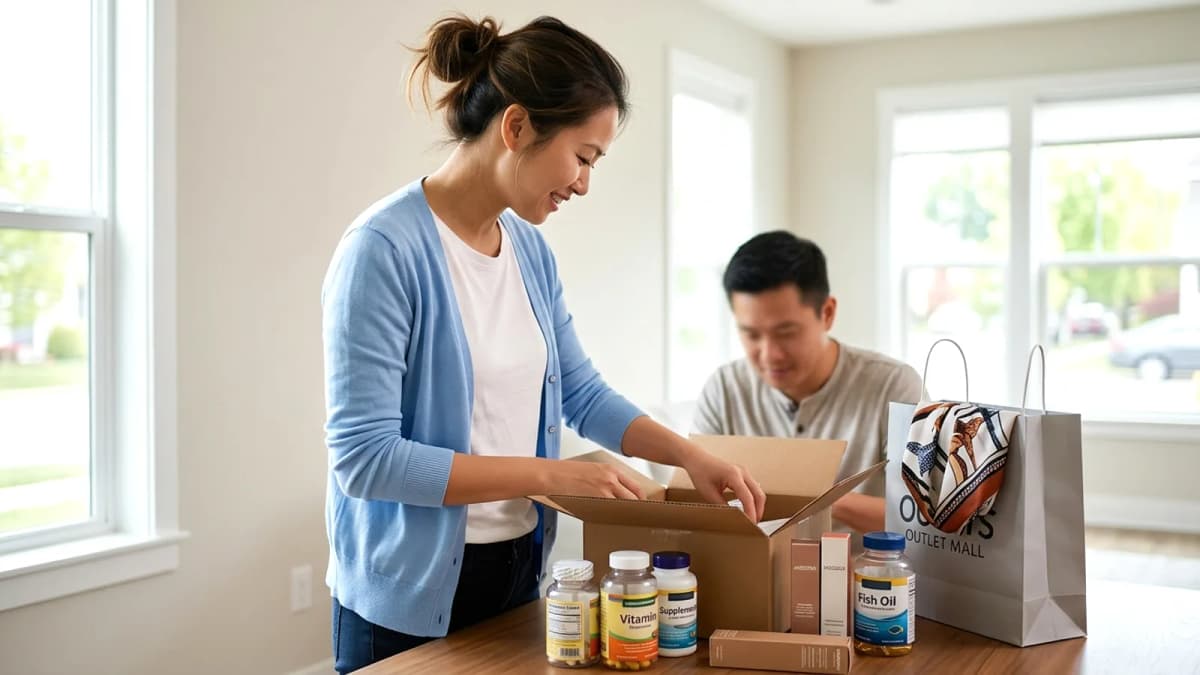Sản phẩm Mỹ đáng mua 2026: vitamin, mỹ phẩm, đồ hiệu outlet — mua gì gửi về Việt Nam