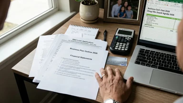 SBA Loan là gì? Giải thích chi tiết cho người Việt tại Mỹ, cập nhật 2026