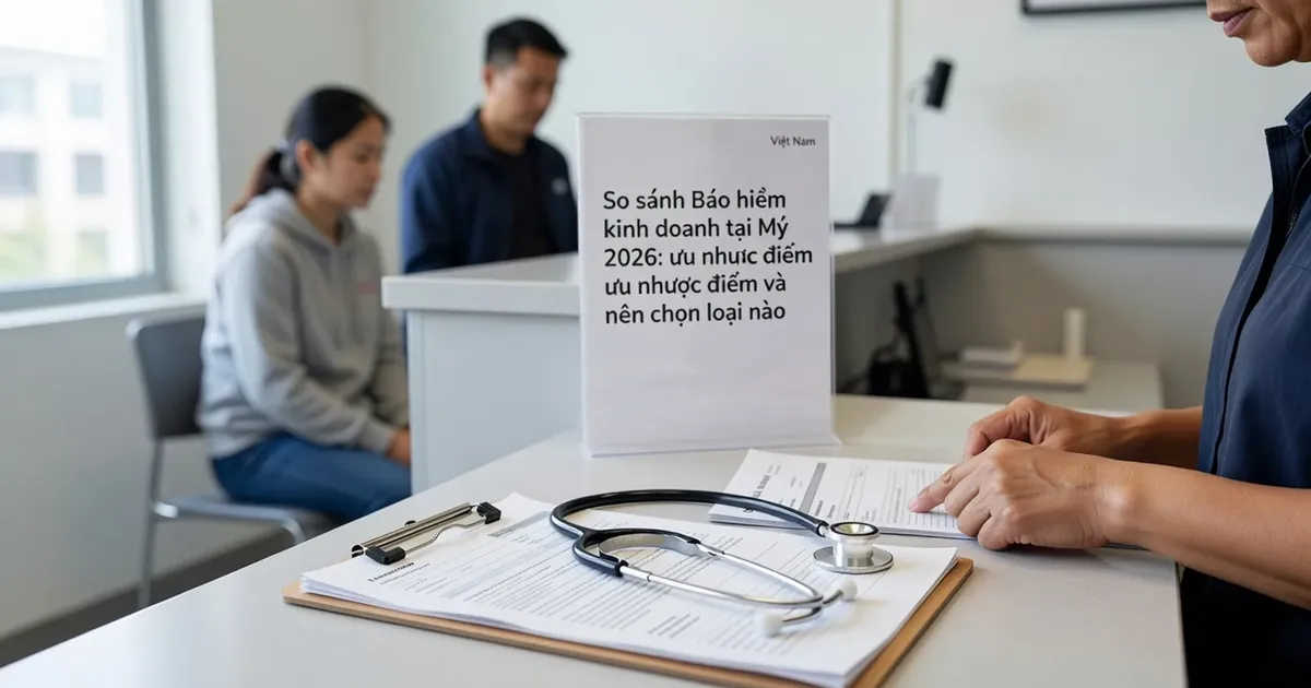 So sánh Bảo hiểm kinh doanh tại Mỹ 2026: ưu nhược điểm và nên chọn loại nào