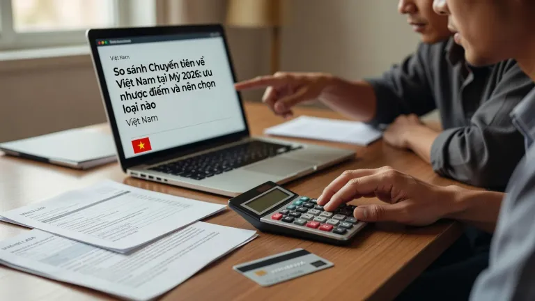 So sánh Chuyển tiền về Việt Nam tại Mỹ 2026: ưu nhược điểm và nên chọn loại nào