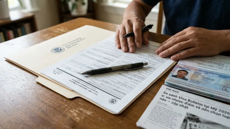 So sánh Visa Bulletin tại Mỹ 2026: ưu nhược điểm và nên đọc bảng nào