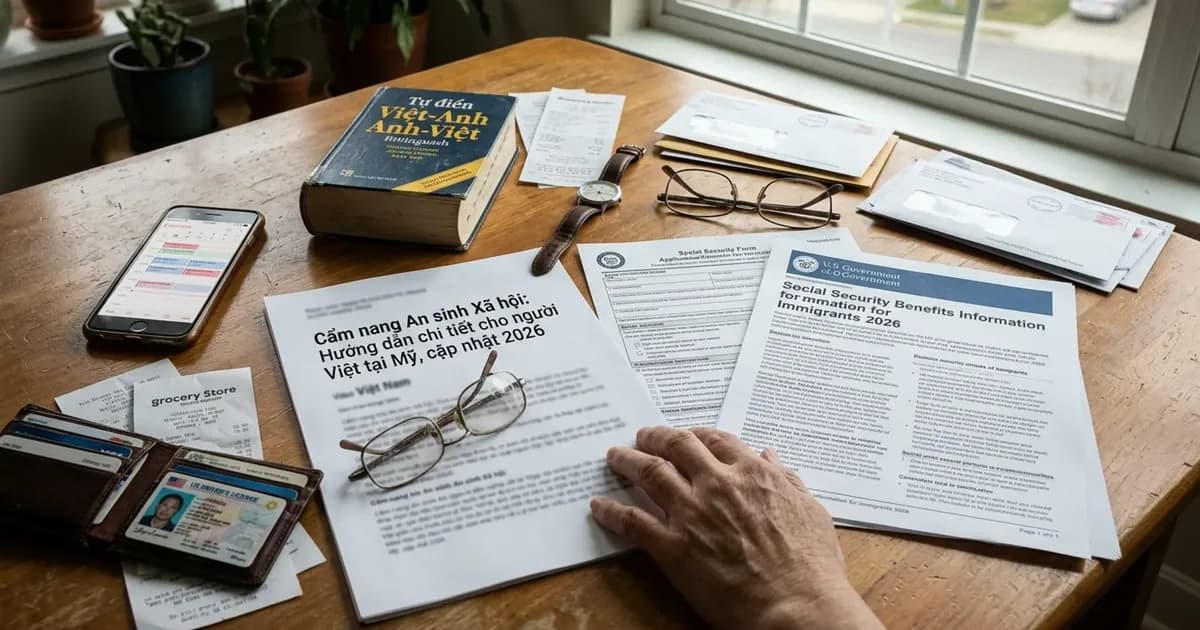 Social Security là gì? Giải thích chi tiết cho người Việt tại Mỹ, cập nhật 2026