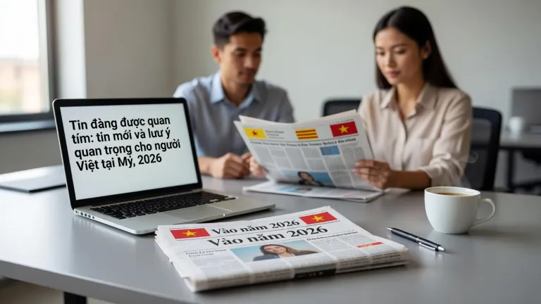 Tin đang được quan tâm: tin mới và lưu ý quan trọng cho người Việt tại Mỹ, 2026