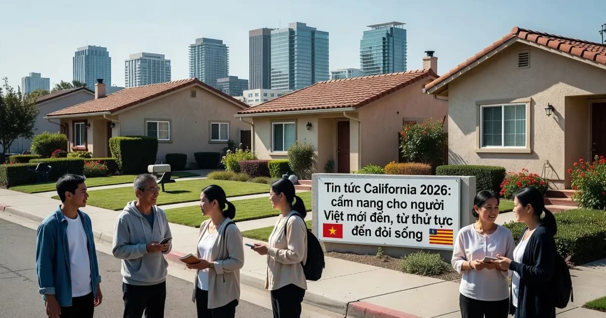 Tin tức California 2026: cẩm nang cho người Việt mới đến, từ thủ tục đến đời sống